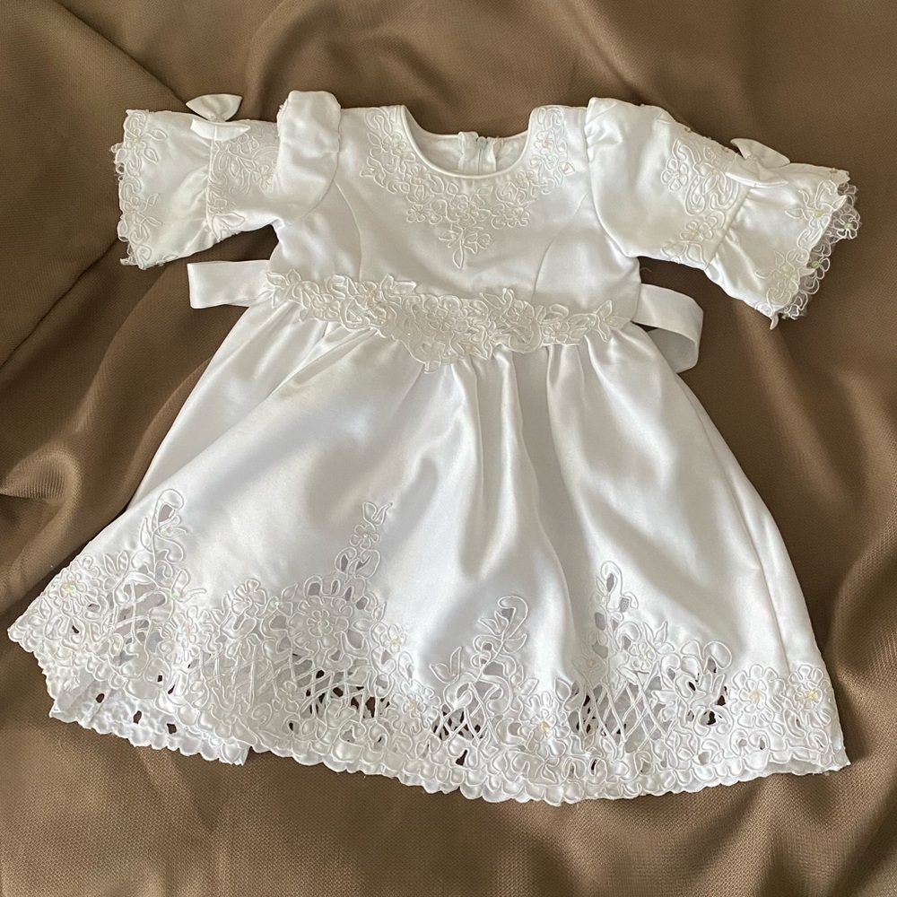 6-12 months Baptism Dress